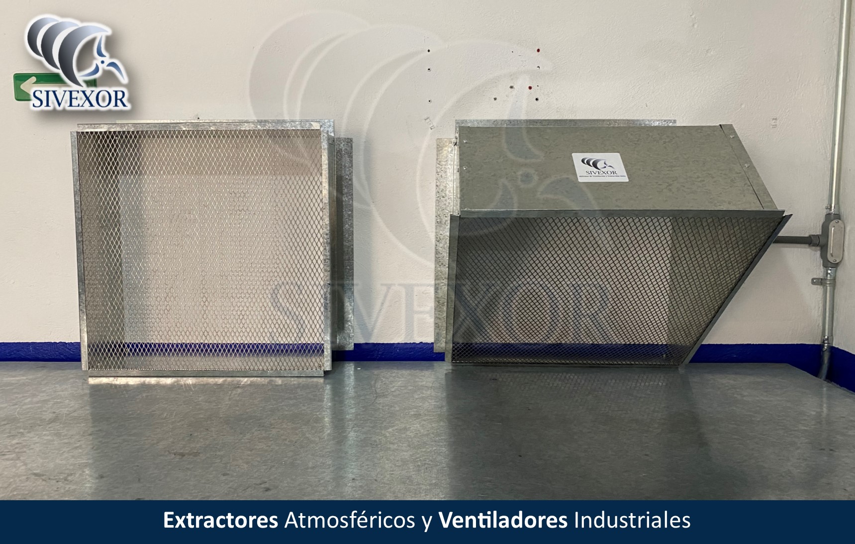 Rejillas para ventiladores axiales